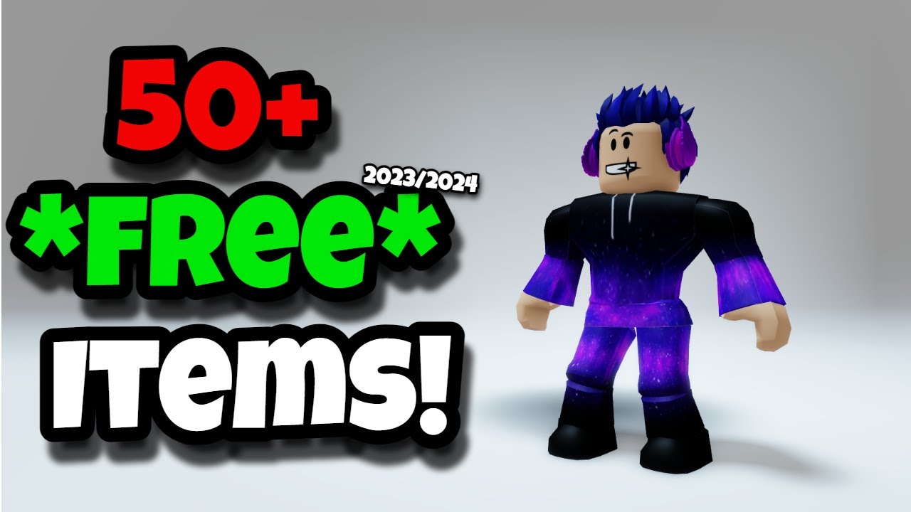 ALL NEW Roblox *FREE ITEMS* 2024!!! - YouTube