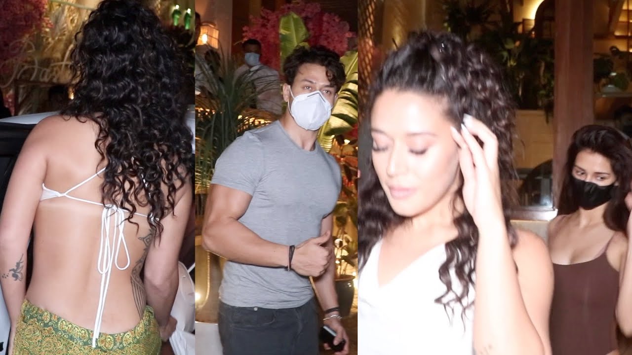 Krishna Shroff Brother Tiger Shroff And GF Disha Patani ON SUNDAY BRUNCH.