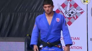 Lasha Shavdatuashvili (GEO) vs. Pierre Duprat (FRA) -73kg IJF Grand Prix Zagreb 2015