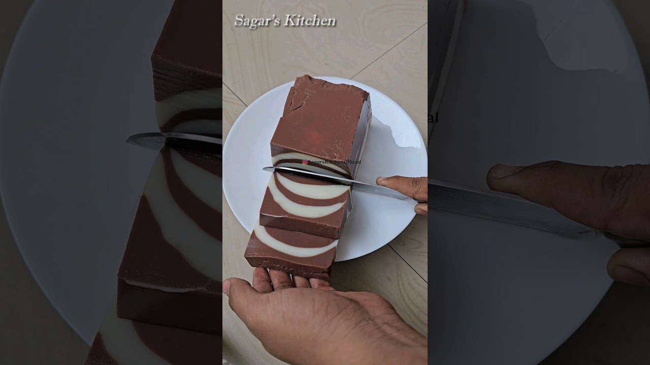 ⁣Only 3 Ingredients Easy to Make Simple and Delicious Recipe Chocolate Milk Pudding #Shorts #Pudding