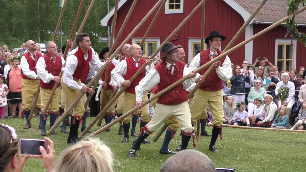 Midsommar i Sundborn, 2017 - (Classical midsummer celebrations)