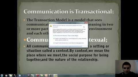 Interpersonal Communication Chapter1