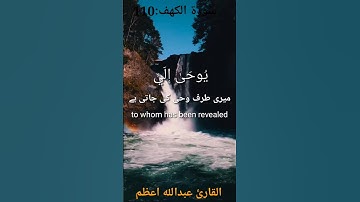 قل إنما أنا بشر مثلكم|| #تلاوة حالة واتس أب|| القارئ عبدالله اعظم