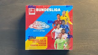 2021/22 Topps Chrome Match Attax Bundesliga Hobby Box - Gold Refractor + More! screenshot 4