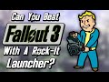 Can You Beat Fallout 3 With Only A Rock-It Launcher?