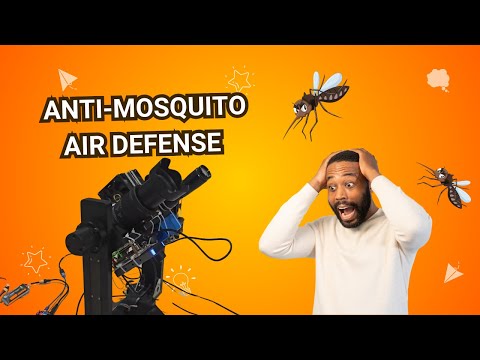 An anti-mosquito air defense system built by an Chinese engineer