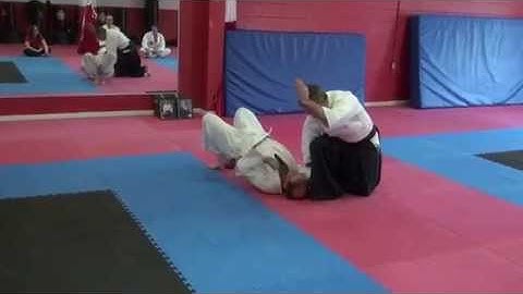 Yokomen Uchi Shiho Nage Osae Ichi