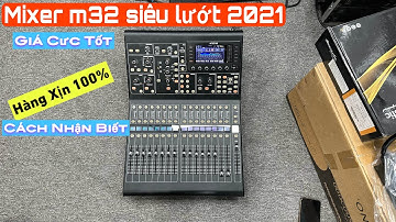 Mixer Midas M32r Hàng Bãi Xịn Đã Có Hàng. Đời 2021 Chíp ARM Xịn // Khánh NB 0963 999 379