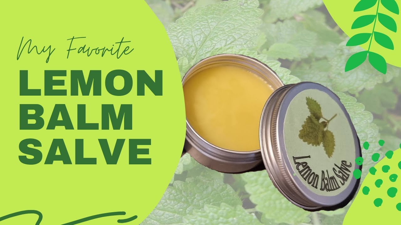 Бальзам с лимонной мятой для потрескавшихся губ, порезов и ссадин