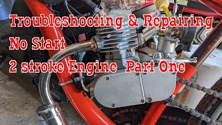 Part1 How To Troubleshoot and Repair No Start 2 Stroke Motorized Bicycle