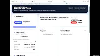 kaggle book narrator agent