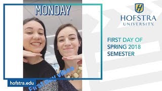 First Day of Spring 2018 Semester