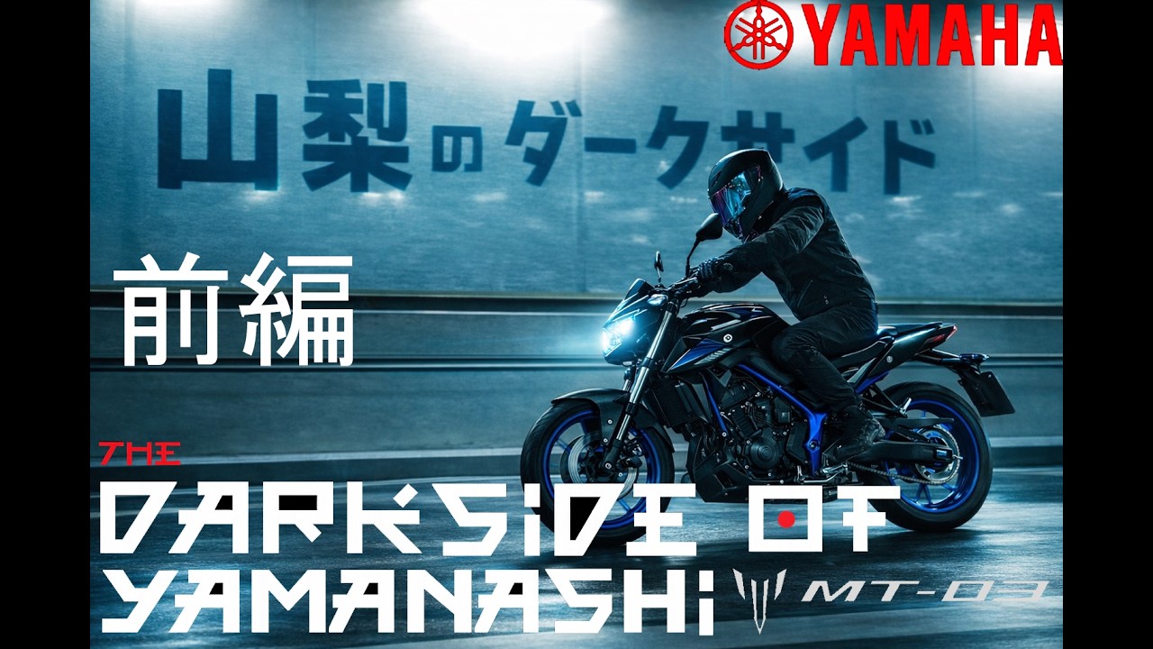 はじめてのバイク購入・第8回『ヤマハ・MT-03～山梨のダークサイドを征く男(前編)』