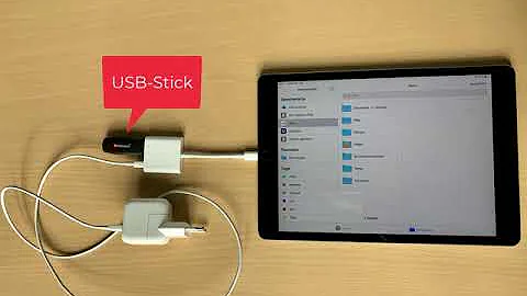 Wie kann ich mein iPad mit USB verbinden?