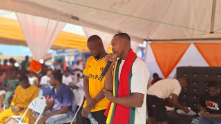 SeiduRafiwu's speech at GWR Walk-a-thon Homecoming event in Techiman ,Politicians display Money 😯