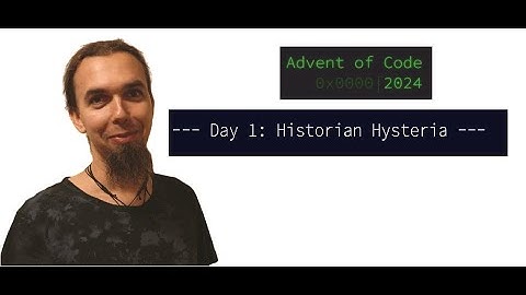 Advent Of Code 2024 Day 1: Historian Hysteria
