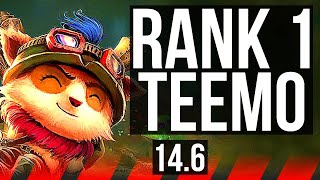 TEEMO vs RENEKTON (TOP) | Rank 1 Teemo, Comeback, 600+ games | EUW Challenger | 14.6