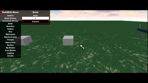 ROBLOX BuildEdit Scale Plugin