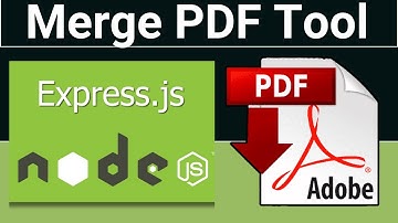Node.js Express Project to Merge Multiple PDF Documents Using Apache PDFBox Library & AJAX
