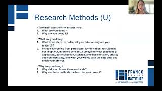 Franco Student Grants Webinar