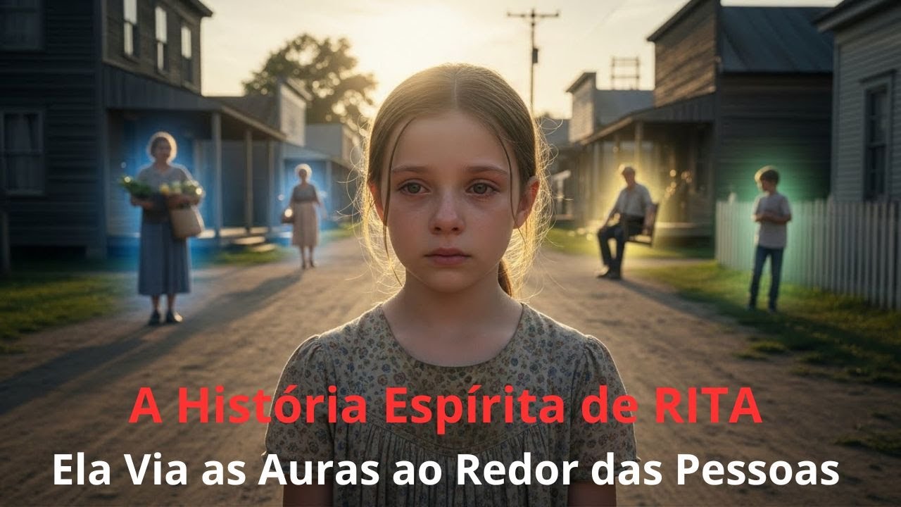 A História Espírita de RITA - Ela Via as Auras ao Redor das Pessoas
