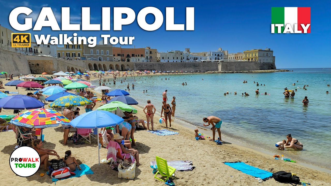 Download Gallipoli, Italy Walking Tour - 4K - with Captions - Prowalk Tours
