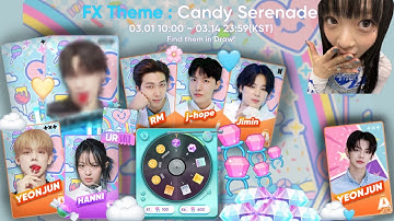 【Rhythm Hive】🍬💛  ₊˚ෆ Candy Serenade ₊˚ෆ 🩵☁️ FX Theme ₊˚⊹ ᰔ MY LUCKIEST DAY EVER😙