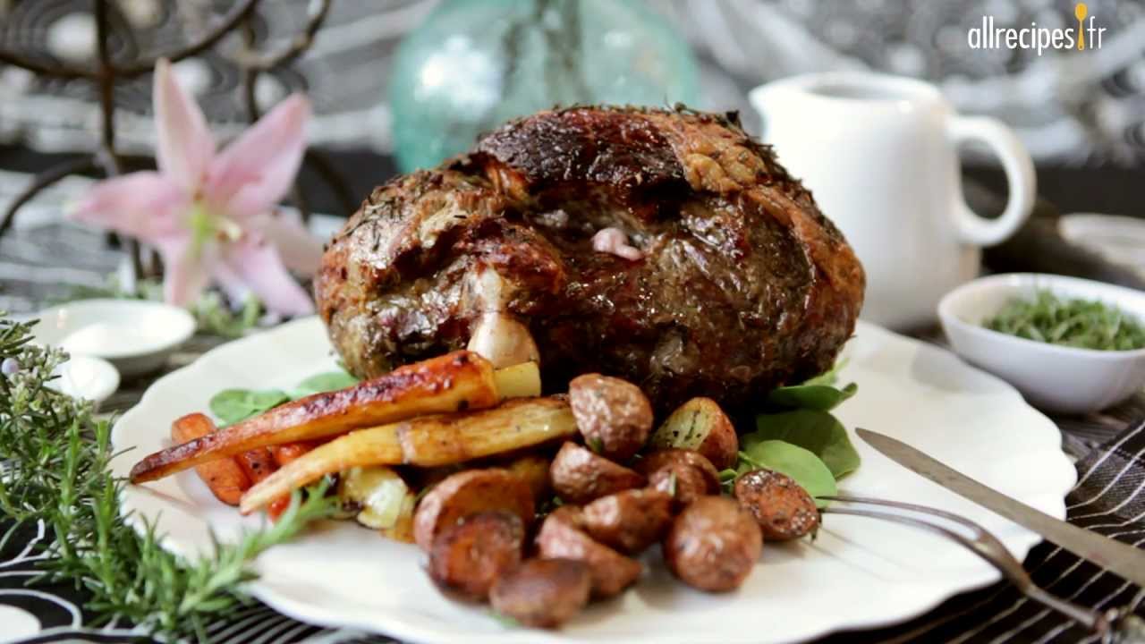 Recette Pour Faire Un Merveilleux Gigot Dagneau Au Four