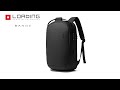 Bange bg7225 156 antitheft multicompartment waterproof laptop backpack usb charging port