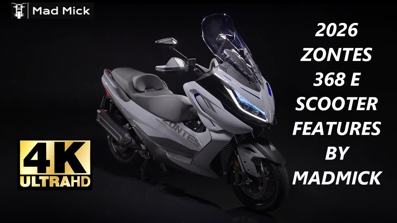 Характеристики электросамоката ZONTES 368 2026 года от MADMICK
