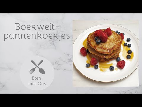 Video: Hoe Boekweitpannenkoekjes Te Koken