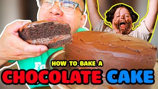 How to bake a CHOCOLATE CAKE