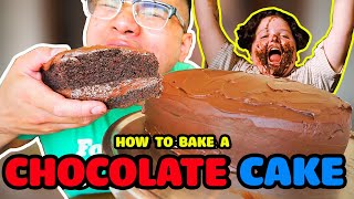 How to bake a chocolate cake