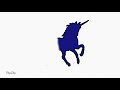 Unicorn animation made in filpa clip