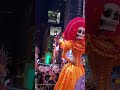 Dia delos Muertos in Time Square, New York City  #DíaDeLosMuertos  #DayOfTheDead  #Ofrenda #Calavera