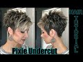 Undercut Pixie Timed Hair Tutorial