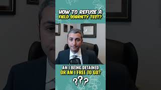 How to REFUSE a POLICE SOBRIETY TEST? *Lawyer Explains*