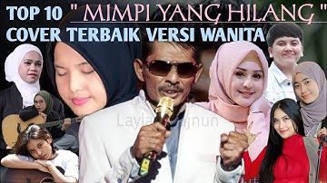 TOP 10 COVER - MIMPI YANG HILANG - TERBAIK VERSI WANITA - KOMPILASI LAGU TERBAIK MALAYSIA -SLOW ROCK