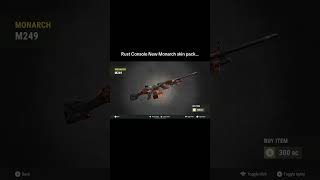 Rust Console New Monarch skin pack…#shorts #rust #rustconsole