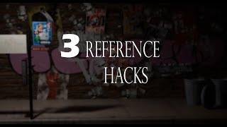 3 Reference Hacks For Your 3D Art Workflow