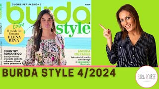 BURDA STYLE 4/2024 | BURDA APRILE 2024 | Sara Poiese