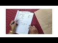 How to do Drafting of Baby Frock easily||बेबी फ्रॉक की ड्राफ्टिंग आसानी से कैसे करें.