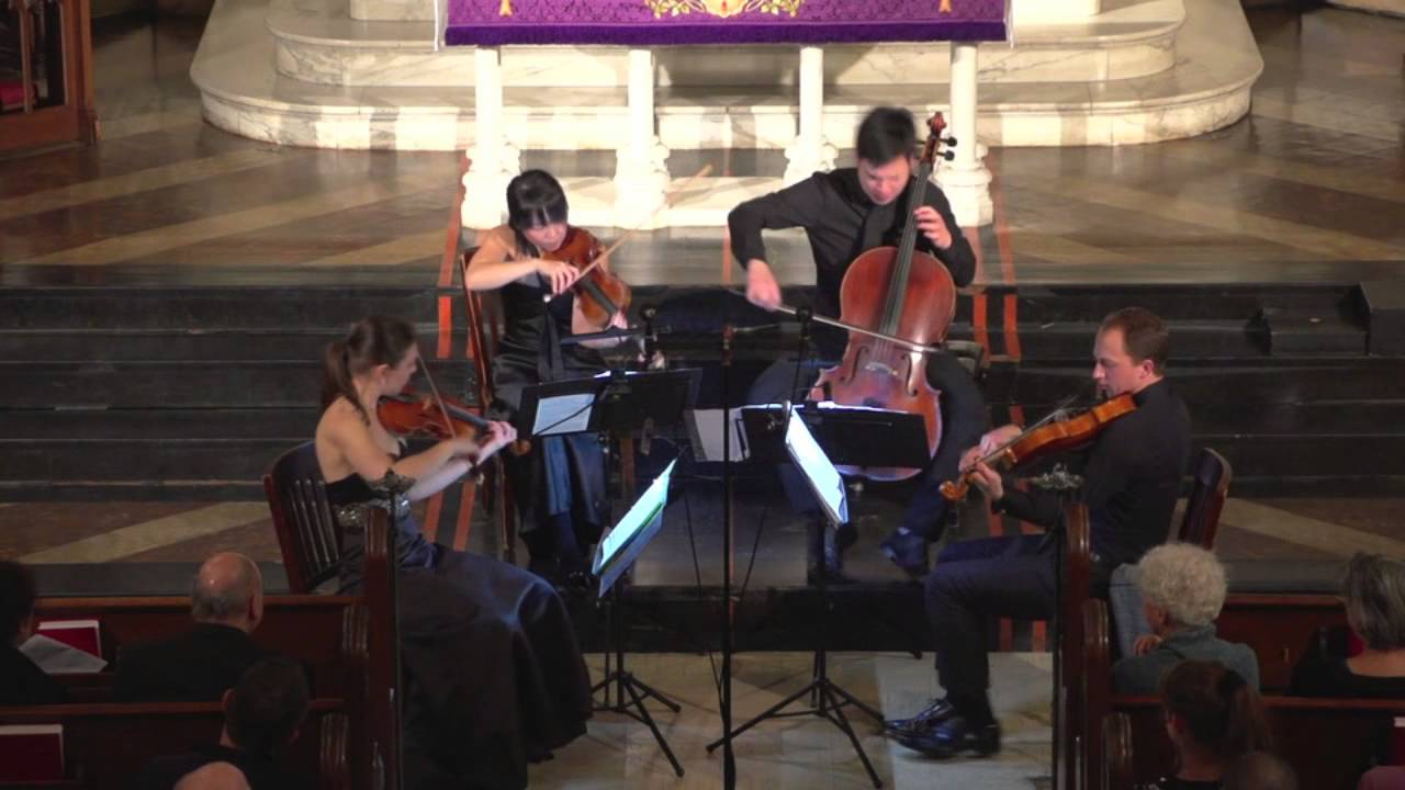 Attacca Quartet plays Haydn Op. 50 no. 5 
