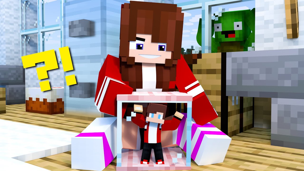 MAIZEN: Сестра Джей-Джея становится Учителем?! - Minecraft Animation Джей-Джей и Майки