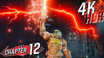 [4K HDR] DOOM Eternal (Nightmare / 100%) - Walkthrough pt 12 - Taras Nabad