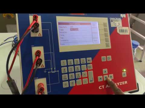 How to test CT by CT Analyser kit