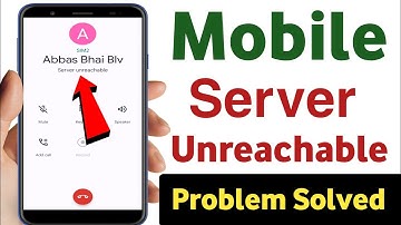 Server unreachable problem solve | Mobile server unreachable problem solution