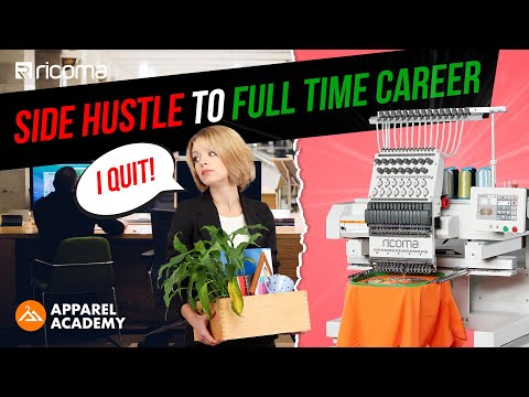 From EMBROIDERY PART TIME to FULL TIME | 3 Must-Know Tips | Apparel Academy (Ep 58)
