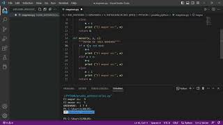Módulos de PYTHON con Visual Studio Code