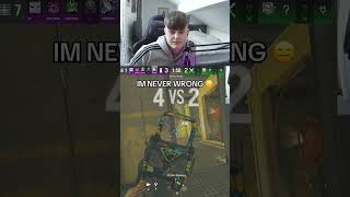 HE GOT ONE OF THEM TBF @BriggzyXX #british #trending #fyp #r6 #rainbow6siege #r6siege #rainbowsix